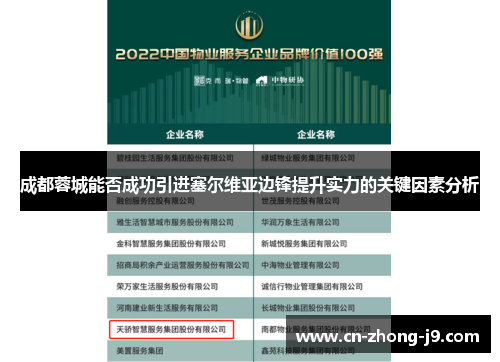成都蓉城能否成功引进塞尔维亚边锋提升实力的关键因素分析